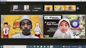 Antusiasme Tiga Siswa SDMM Mengikuti Lomba Tahfidh Ini