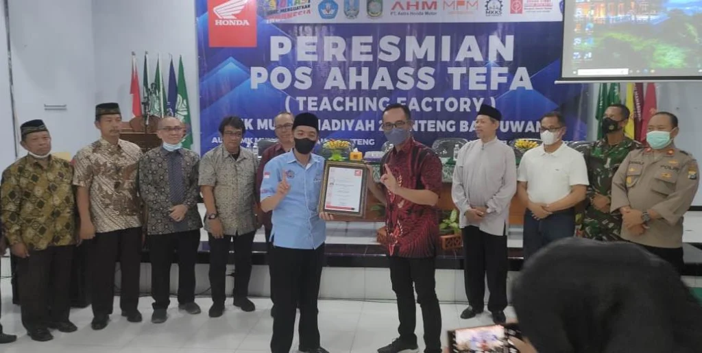 SMK Muda Resmikan Pos AHASS Tefa