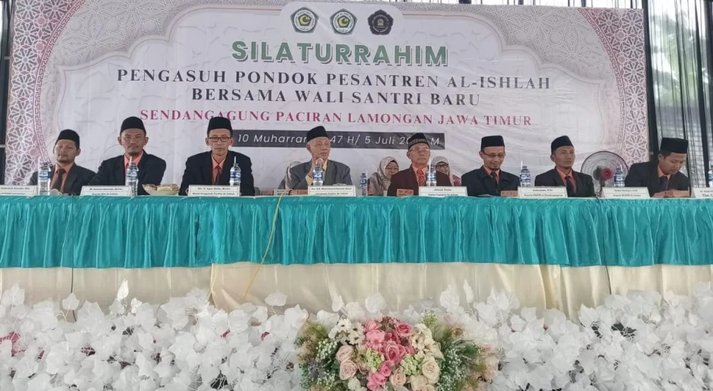 Ponpes Al-Ishlah Sendangagung Gelar Silaturahmi Sambut Santri Baru Tahun Ajaran 2025/2026