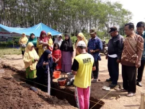 Doa Pembangunan ATC Merobek Terpal Langsung Tembus ke Langit