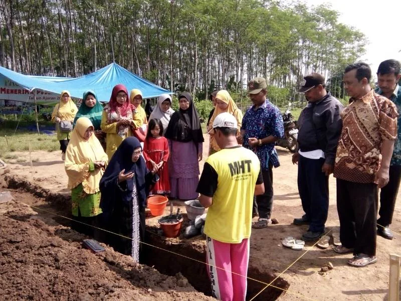 Doa Pembangunan ATC Merobek Terpal Langsung Tembus ke Langit