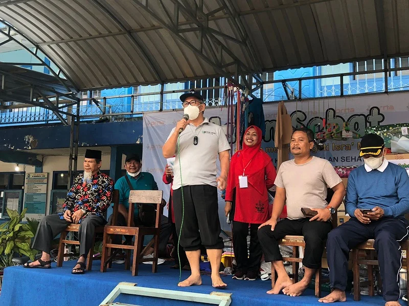 Prof Zainuddin Hadiri Jalan Sehat PRNA Godog