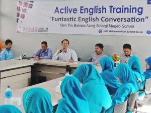 Sebelum Ajari Murid, Para Guru Ikuti Active English Dulu