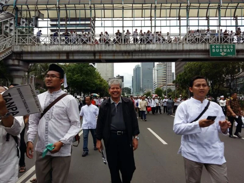 Bersama Jutaan Umat, 2 Rektor Ini juga Turun Gunung Ikut Aksi 212