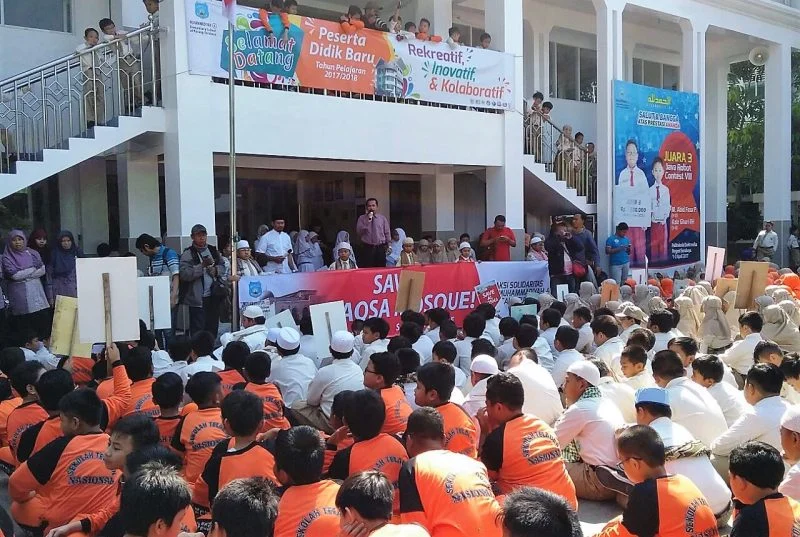 Pelajar Muhammadiyah Surabaya Galang Solidaritas untuk Al Aqsha