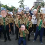 Teatrikal Menangkap ‘Ahok’ dalam Milad Muhammadiyah Surabaya