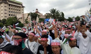 10 Ribu Warga Muhammadiyah Se-Ponorogo Tumpah Ruah Lakukan Aksi Damai Bebaskan Al Aqsa, Inilah Foto-fotonya