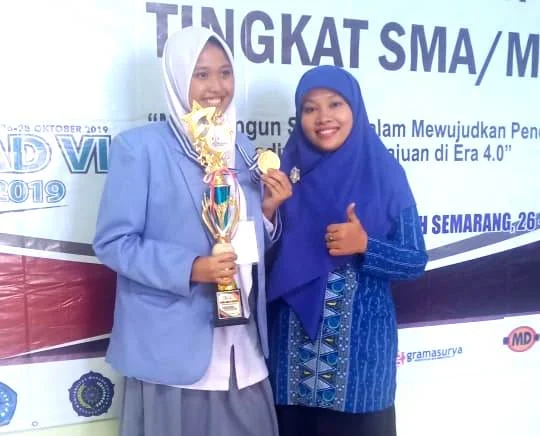 Bikin Hattrick, Smamda Peroleh Tiga Emas di Olympicad untuk Lomba Ini
