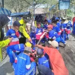 Serunya Bermain Pipa Bocor, Pemenangnya Main Flying Fox Duluan