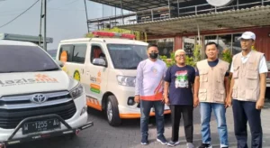Lazismu GKB Ikut Sukseskan Muktamar dengan Tim Ambulans