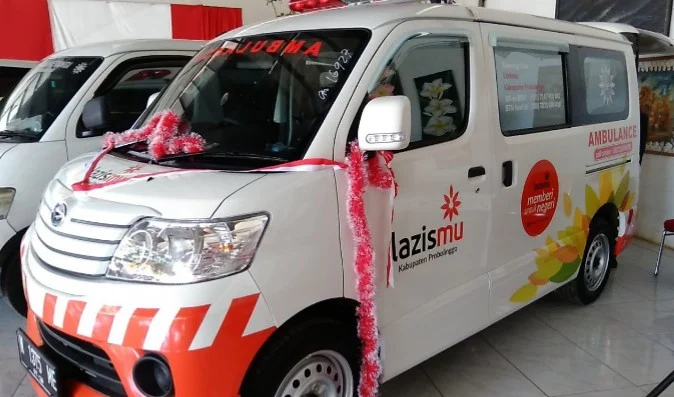 Ambulans Lazismu Probolinggo Siap Angkut Pasien Patah Tulang