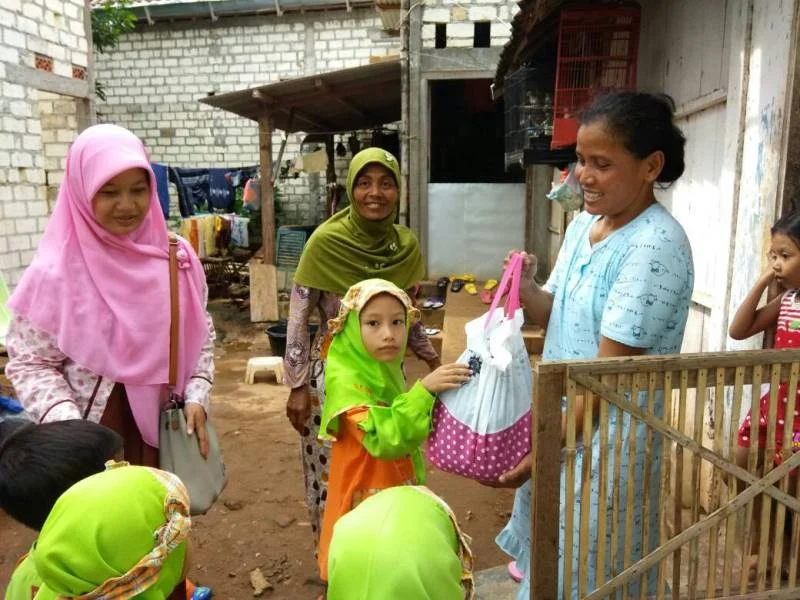 Ini Suka Duka Anak-Anak KB Aisyiyah Baksos di Daerah Perbukitan yang Minim Sumber Air