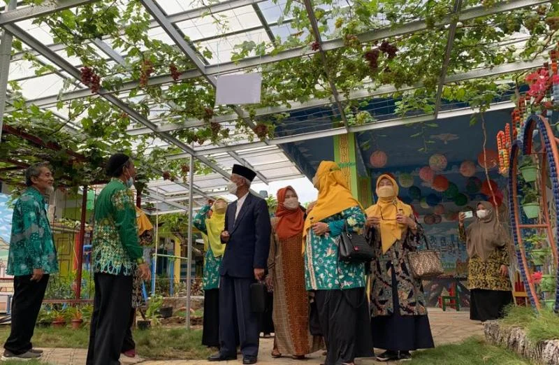 Taman Anggur Ini Bikin Heboh Ibu Aisyiyah