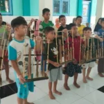 Ekskul Angklung Dibuka Pesantren Ini