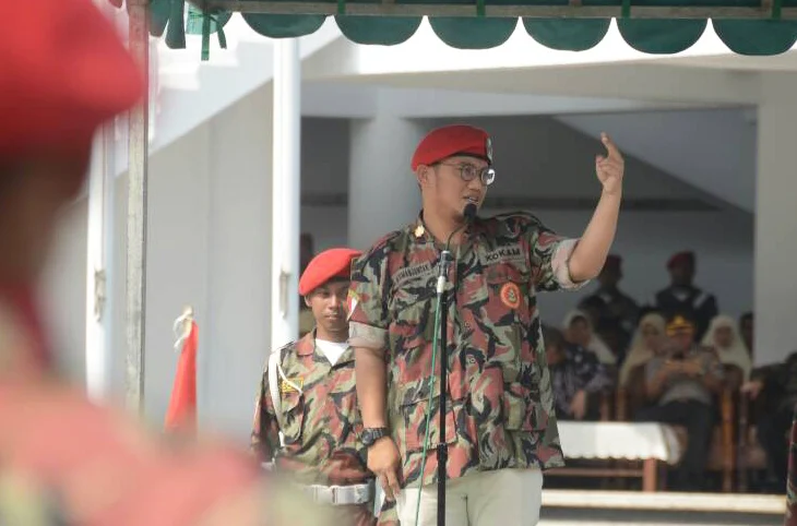 Di Depan Ribuan Pasukan, Dahnil Jelaskan Trilogi KOKAM