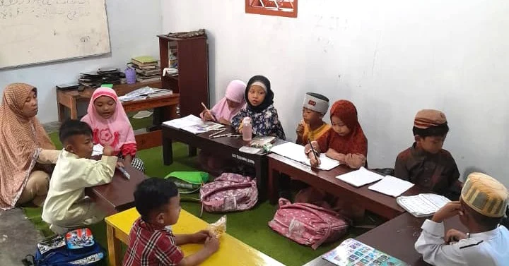 Santri TPA Sahabat Ranting Jalen Asah Tajwid