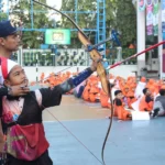 Dor! Balon Meletus Terkena Anak Panah Tandai Launching 9 Program Unggulan Baru Mudipat