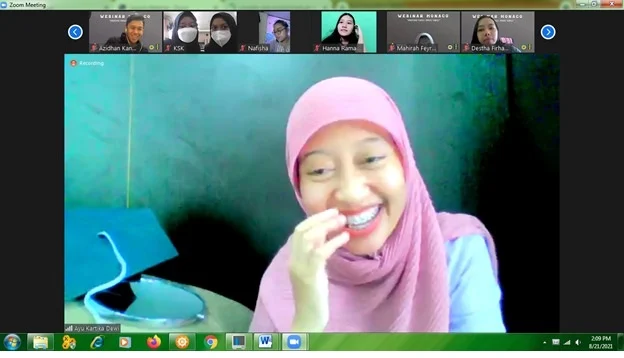 Webinar Monaco Batch#1 bersama Stafsus Presiden