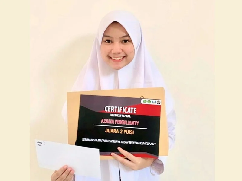 Berkat Puisi, Siswa Smamda Juara Jawa Bali