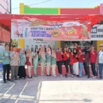 Gagas Hidup Sehat, RSU Aminah Blitar Adakan Cek Kesehatan Gratis dan Senam Aerobik