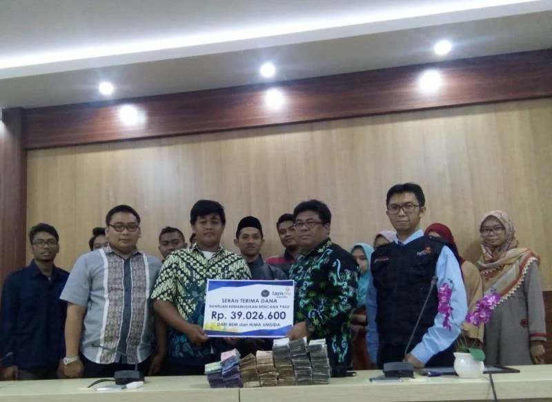BEM Umsida Galang Dana Gempa Dua Hari Dapat Rp 39 Juta Lebih