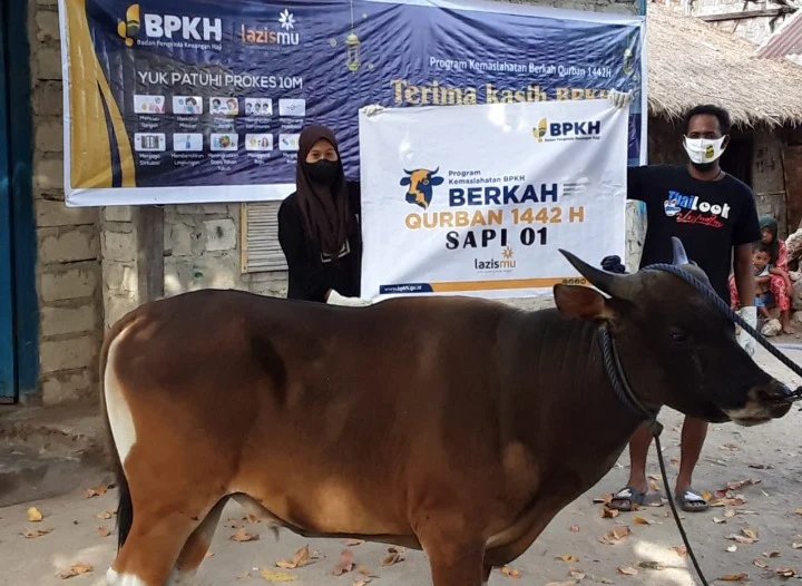 BPKH Gandeng Lazismu Salurkan Daging Kurban Siap Saji