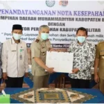 Wakil Bupati Blitar Saksikan MoU Sertifikasi Aset Muhammadiyah