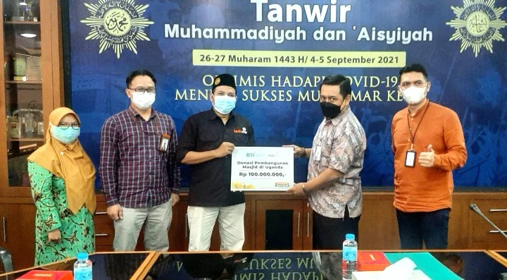 BSI Dukung Lazismu Bangun Masjid di Uganda