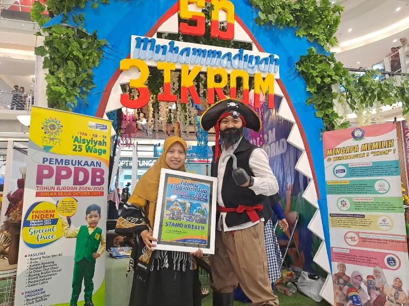 Ikrom Seaworld Menarik Pengunjung Jadi Stan Paling Kreatif