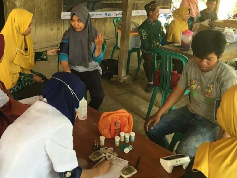 Korkom IMM UMSurabaya Baksos Idul Adha ke 8 Desa, Ini yang Dikerjakan