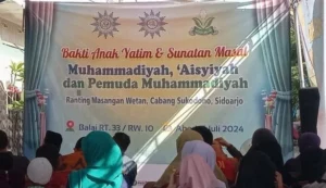 Muhammadiyah Masangan Wetan Berbagi Kebahagiaan