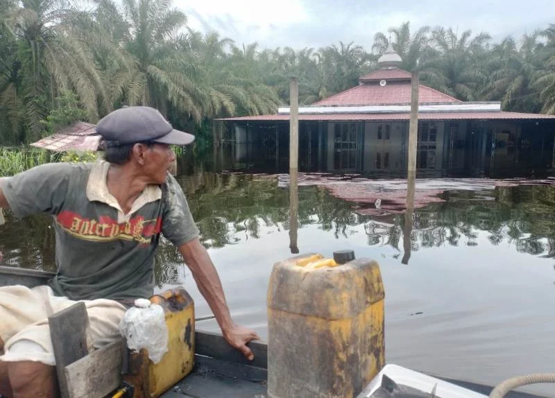 Banjir Landa Sei Toras, Warga Butuh Bantuan Makanan dan Perahu