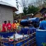 Alumni SMP Bergerak Pasok Dusun Kekeringan dengan Air Bersih