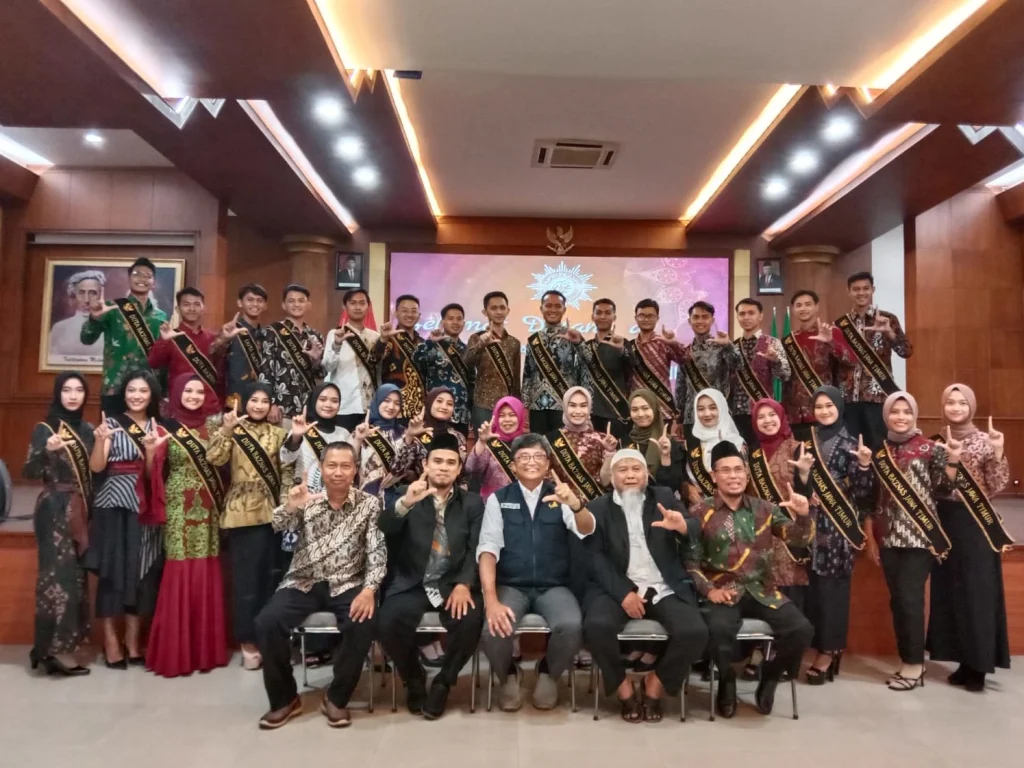 Finalis Duta Baznas Berkunjung ke Kantor Muhammadiyah Jatim