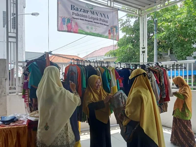 Ramadhan Maana di PRM Banjarmendalan, Ada Kajian dan Bazar Pakaian Gratis