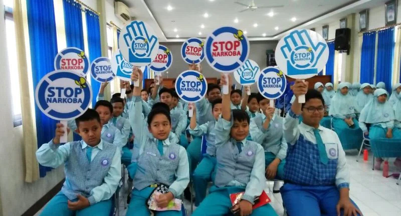 Alhamdulillah, BNN Nyatakan Pelajar SD Muhammadiyah Manyar Bebas Narkoba