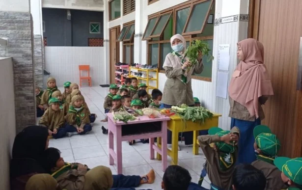 Mengenal Sayuran di SD Almadany, Siswa Jadi Suka
