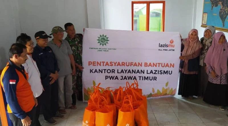 Bencana Longsor Pacitan, AMM dan Ortom Galang Bantuan