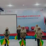 Praktik Semaphore, Siswa Berlian School Belajar Menebak Kata