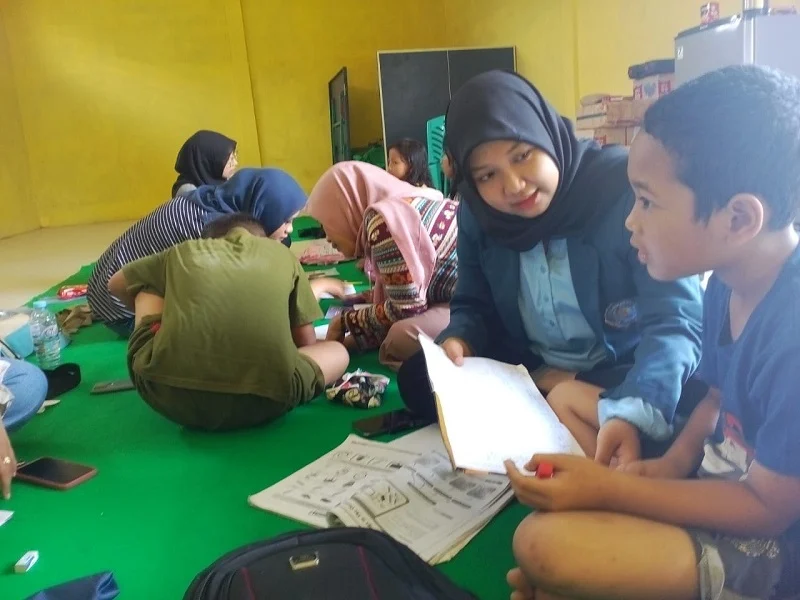 Mahasiswa KKN UMG Adakan Bimbingan Dadakan