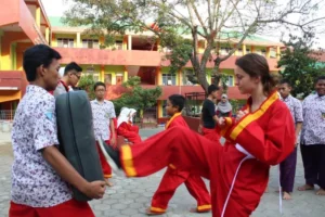 Siswa Ini Bercita-cita Jadi Pegulat, Latihan Dasar Ikut Tapak Suci Dulu