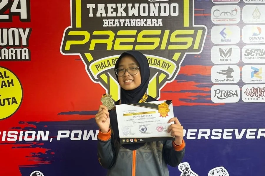 Cerita Sukses Callysta Ruby Vianda Raih Medali Perak