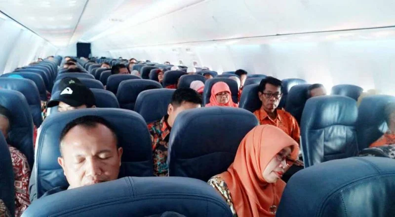 ‘Carter’ Pesawat, Rombongan Jaringan RS Muhammadiyah/Aisyiyah Jatim Kaji Banding ke Dunia Luar