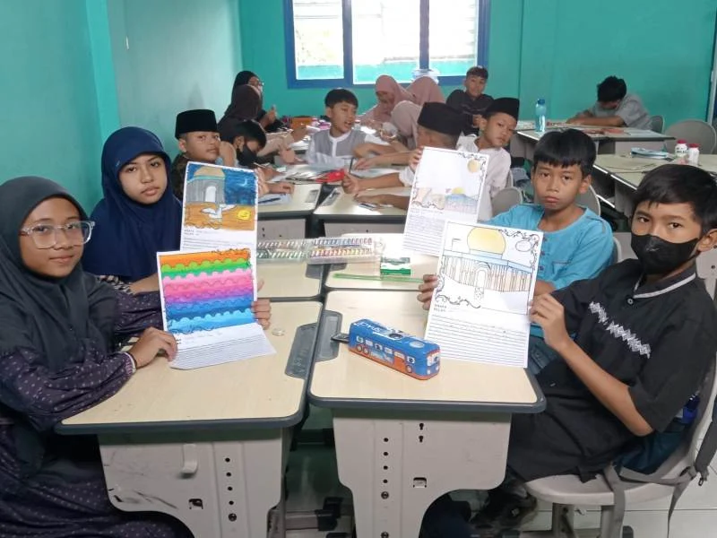 Lomba Cergam Isra Mikraj di Mumtaz