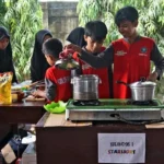 Chef Cilik SD Muhita Beraksi, Ada Sate Buah dan Es Buah