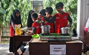 Chef Cilik SD Muhita Beraksi, Ada Sate Buah dan Es Buah