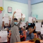 Berlomba-lomba Raih Lailatul Qadar, SD Mudabo Adakan Darul Arqam