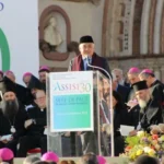 Inilah Pidato Din Syamsuddin di Depan Paus Fransiscus dan Tokoh-Tokoh Agama Dunia di Italia