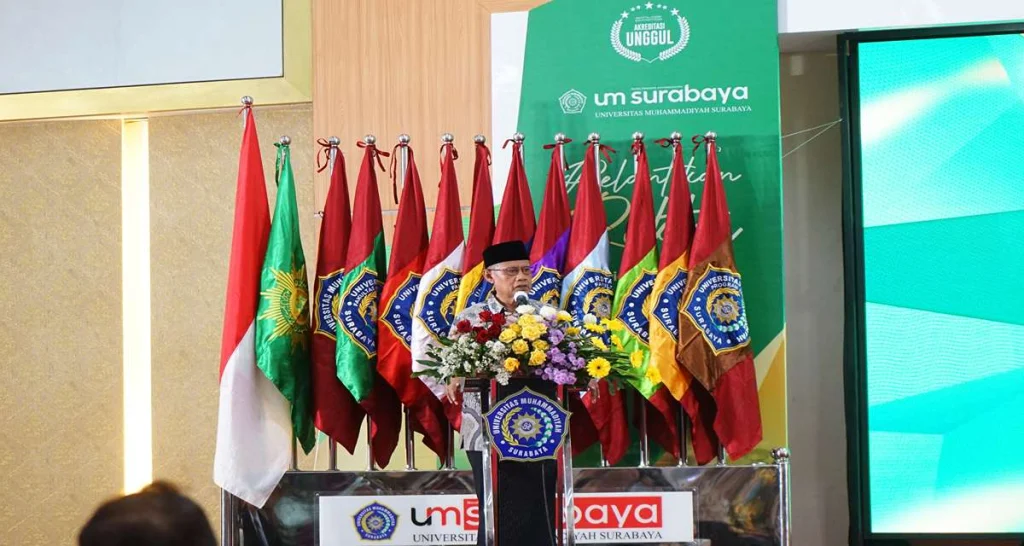 Amanat Ketua Umum PP Muhammadiyah di Acara Pelantikan Rektor UM Surabaya