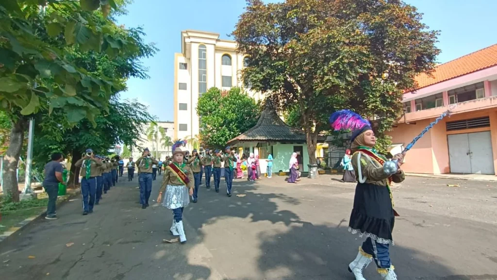 Drumband Hizbul Wathan Hibur Penggembira Musywil Aisyiyah